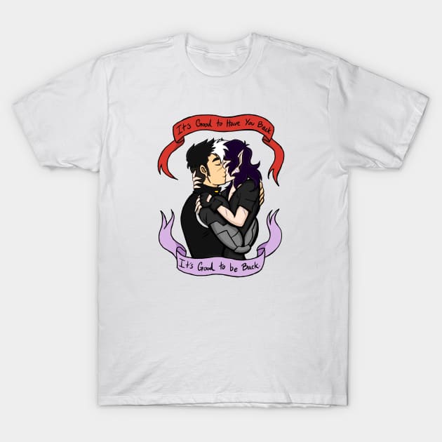 It’s Good to be Back Sheith Kiss - Voltron Legendary Defender T-Shirt by One Creative Ginger